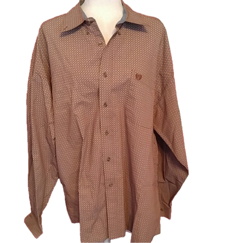Panhandle Slim Button Western Shirt XL